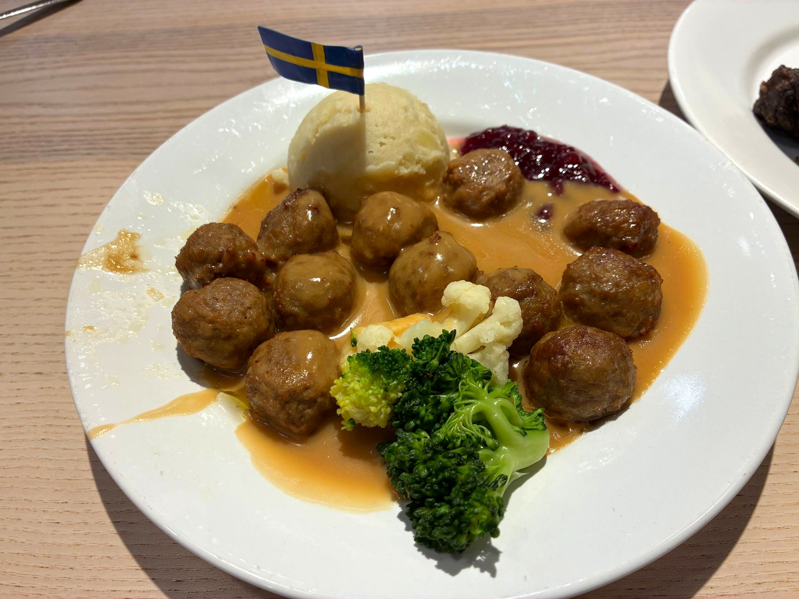 IKEA 新莊店的瑞典肉丸