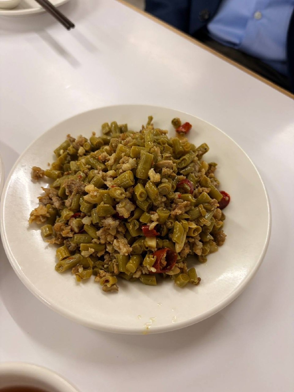 種福園酸豇豆炒肉末