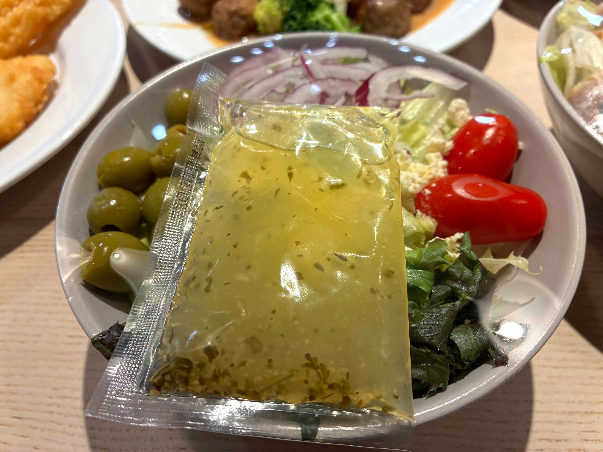IKEA 新莊店的希臘風起司沙拉