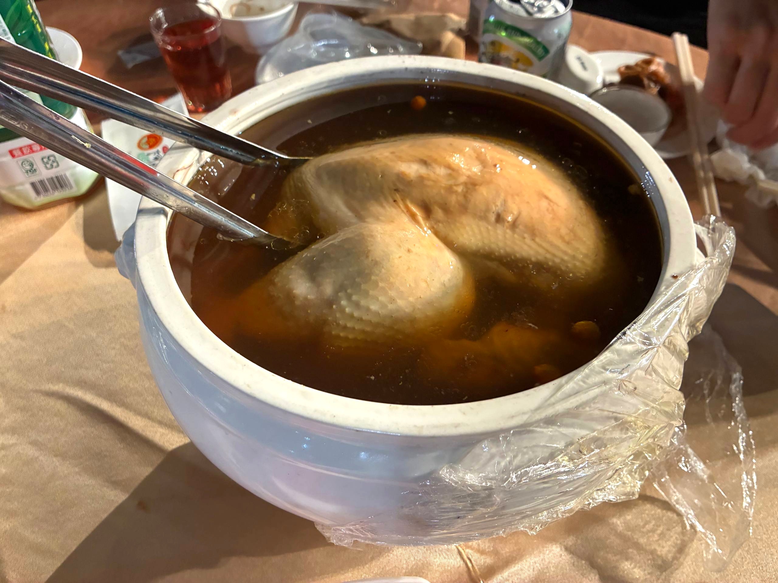 黑蒜頭養生燉土雞