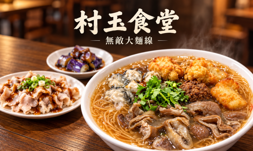 村玉食堂 – 一碗無敵大麵線，與一個沒吃飽的下午